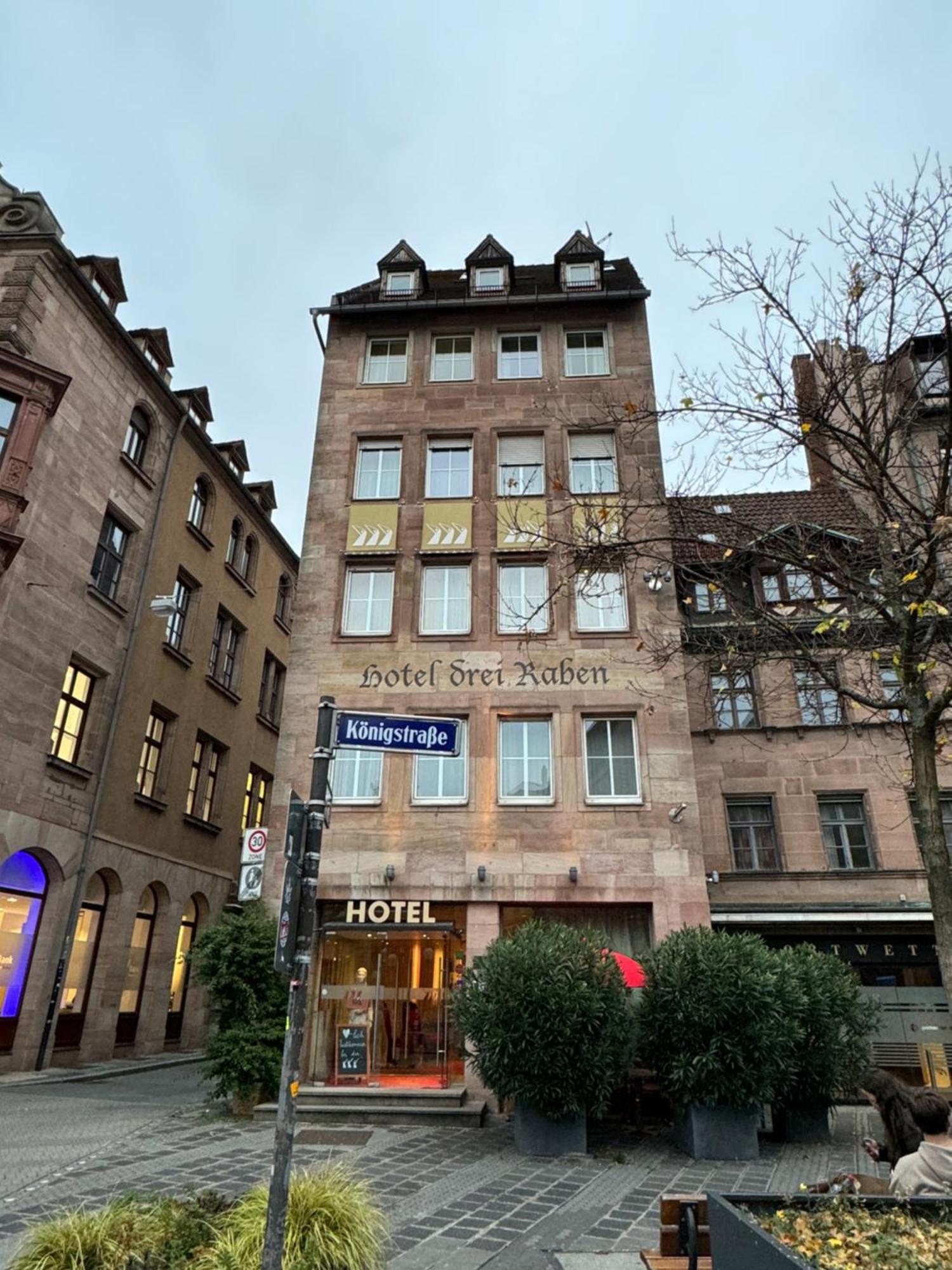 Hotel Drei Raben Нюрнберг Екстер'єр фото