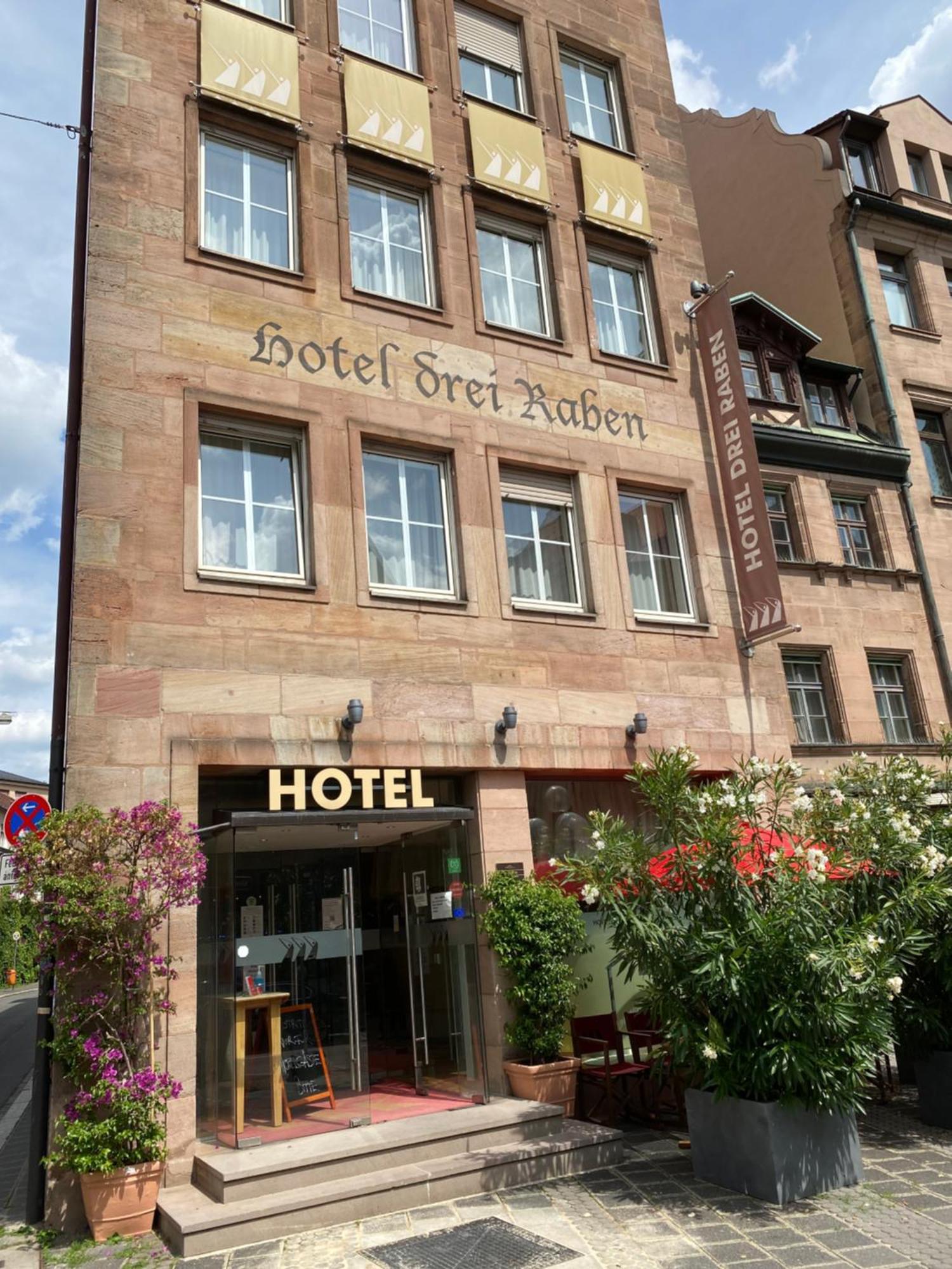 Hotel Drei Raben Нюрнберг Екстер'єр фото